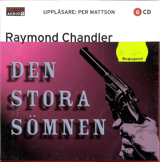 Huvudbild RAYMOND CHANDLER: Den stora drömmen (ljudbok) beg