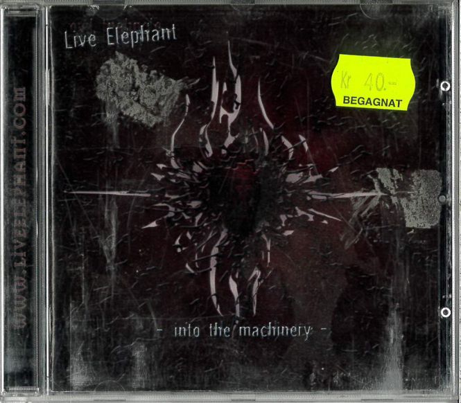 Huvudbild Live Elephant - Into The machinery (cd) beg