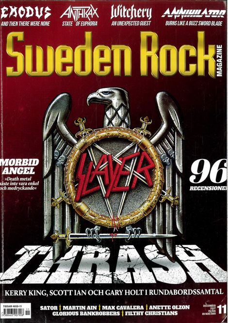 Huvudbild Sweden Rock Magazine 2017:#11