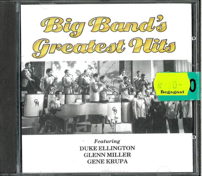 Huvudbild Big Band's - Greatest Hits (CD) beg