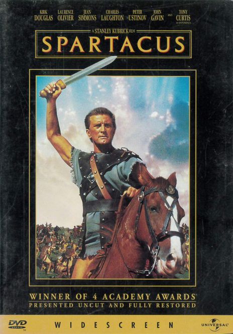 Huvudbild Spartacus (dvd) import beg
