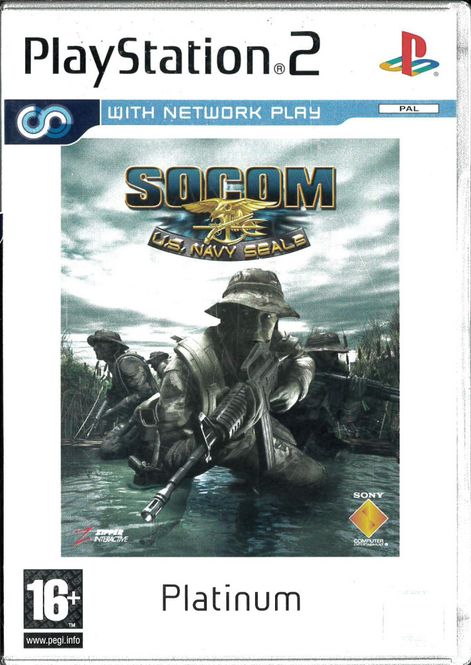Huvudbild Socom: US Navy Seals - platinum (Ps2) beg