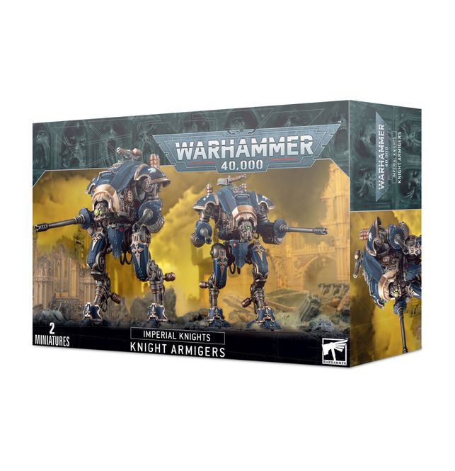 Huvudbild Warhammer 40,000 - Knight Armigers