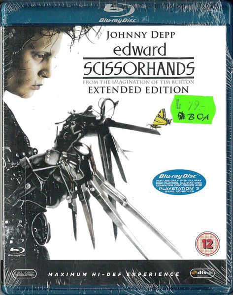 Edward Scissorhands (Blu-ray) import