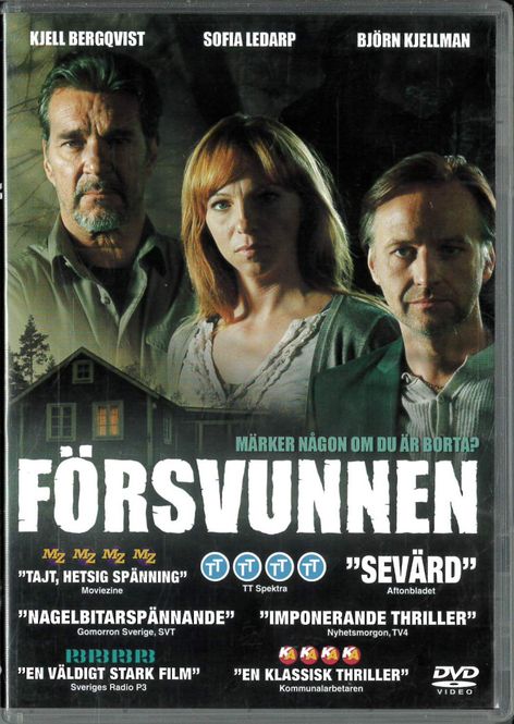 Huvudbild Försvunnen (2011) beg dvd