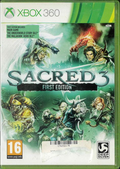 Huvudbild Sacred 3  (X360) beg