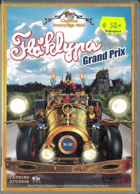 Huvudbild Flåklypa - grand Prix - beg dvd
