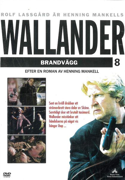Wallander 008 Brandvägg (dvd)