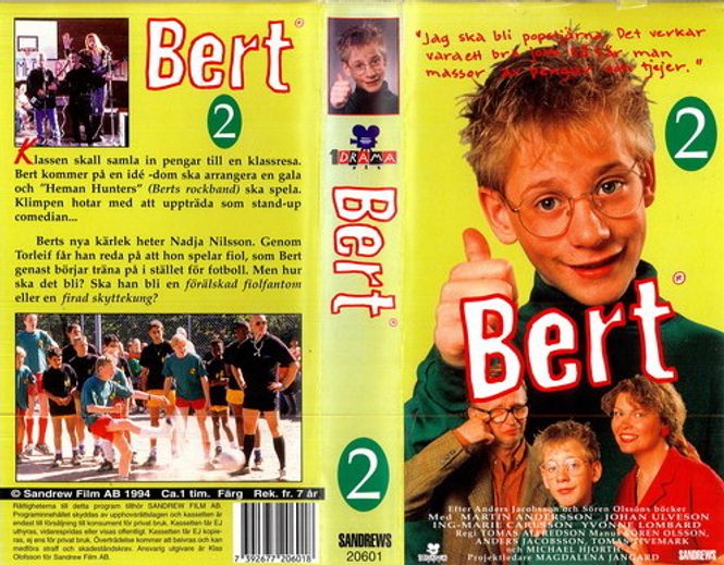 Huvudbild BERT 2 (VHS)
