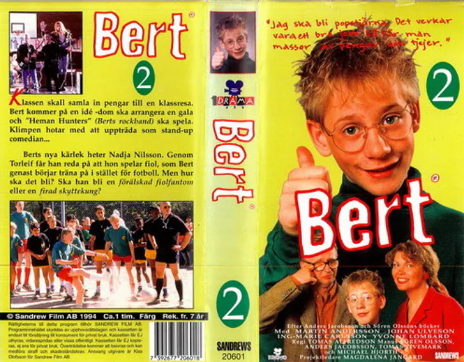 Huvudbild BERT 2 (VHS)