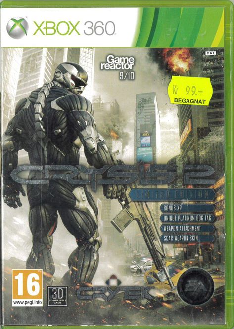 Huvudbild Crysis 2 - Limited Edition  (X360) beg