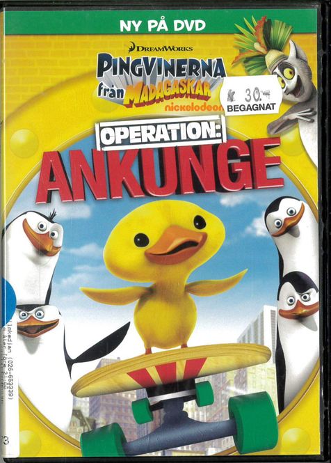 Huvudbild Pingvinerna från Madagaskar - Operation Ankunge  ...