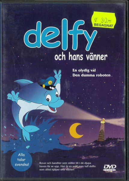 Delfi och hans vänner  (DVD) beg