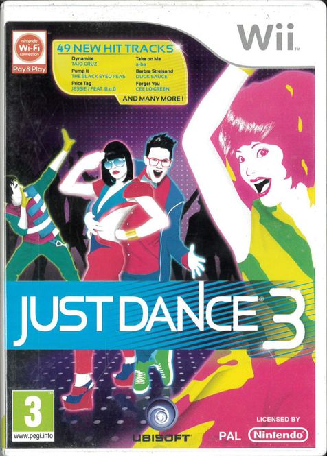 Huvudbild Just Dance 3 (Wii) beg