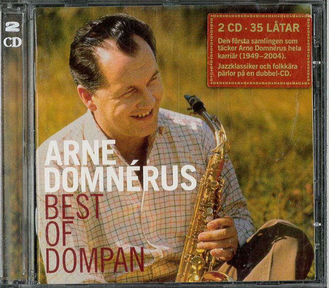 Huvudbild Arne Domnérus – Best Of Dompan (2CD) beg