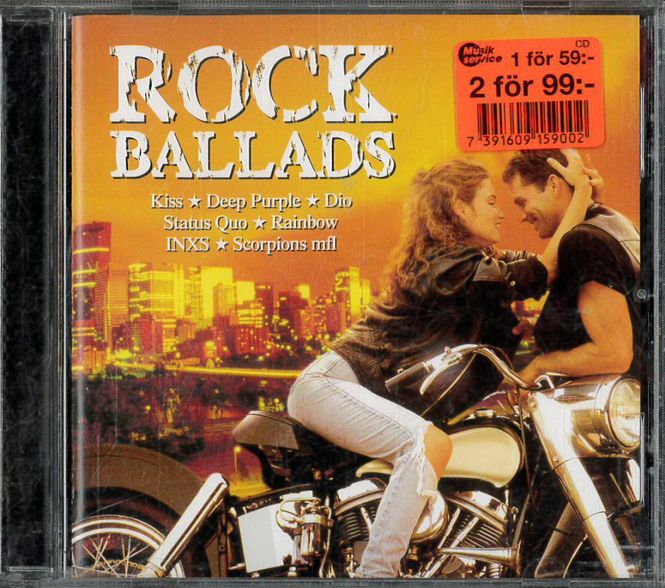 Huvudbild Rock Ballads (CD) beg