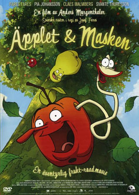 Huvudbild äpplet och masken (dvd) fd hyr
