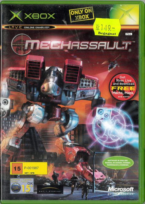 Huvudbild Mechassault   (Xbox) Beg