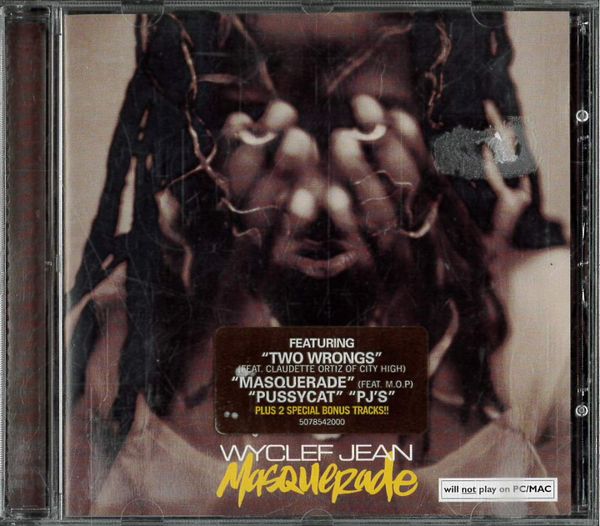 Wyclef Jean - 30Masquerade (CD) beg