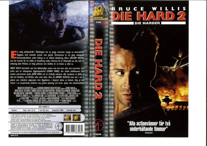 Huvudbild Die Hard 2: Die Harder (VHS)