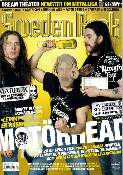 Huvudbild Sweden Rock Magazine #107