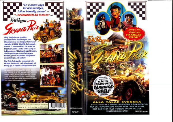 FLÅKLYPA GRAND PRIX (VHS)