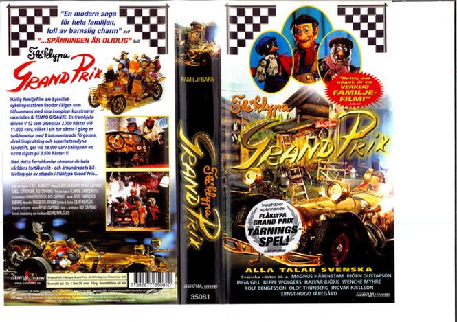 Huvudbild FLÅKLYPA GRAND PRIX (VHS)