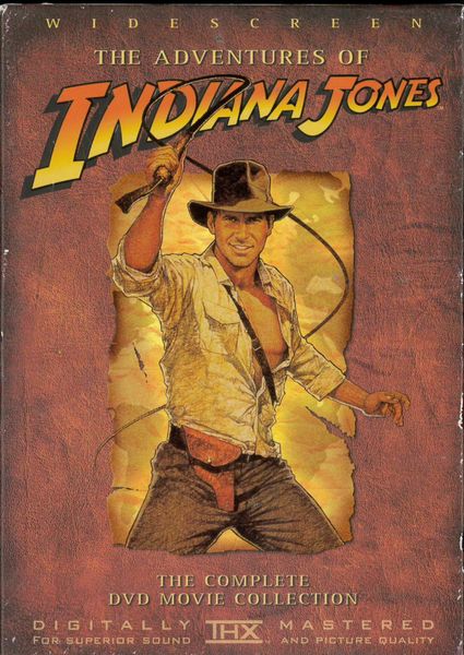 Indiana Jones 1-3 box (dvd) beg
