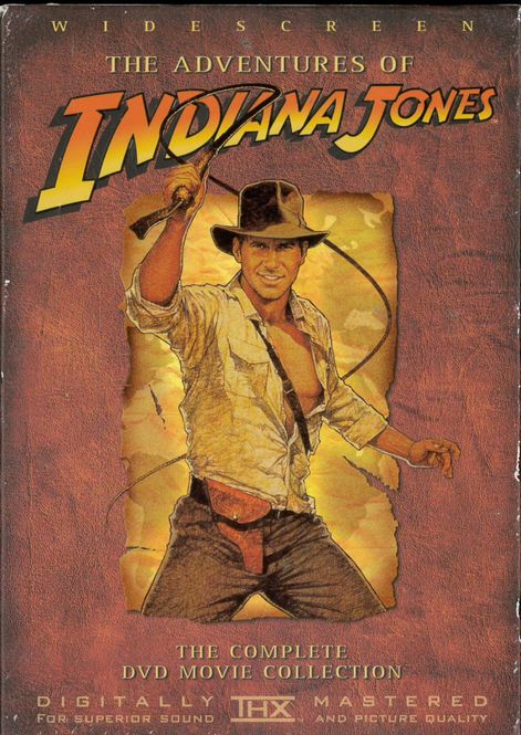 Huvudbild Indiana Jones 1-3 box (dvd) beg