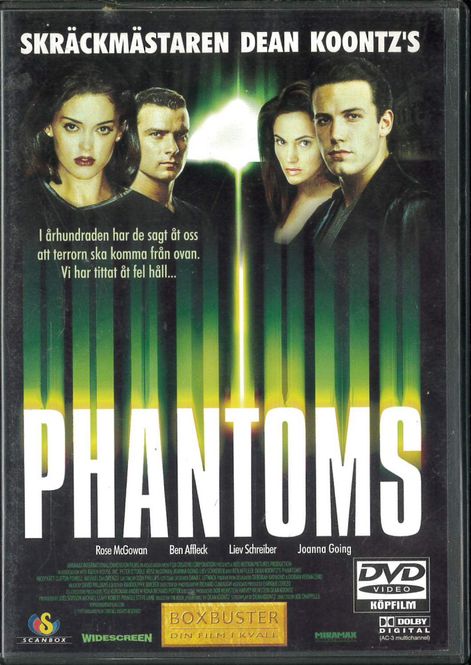 Huvudbild Phantoms (dvd) beg