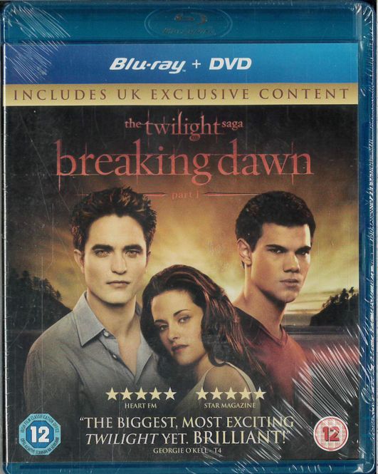 Huvudbild Twilight: Breaking Dawn part 1 (Blu-ray/DVD) ...