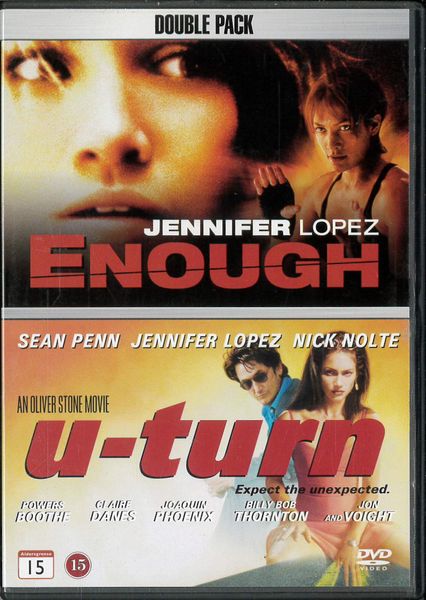 Enough / U-Turn (dvd) BEG