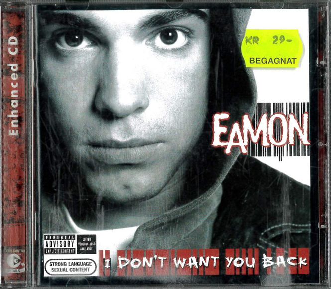 Huvudbild Eamon - I Don't Want You Back (CD) beg