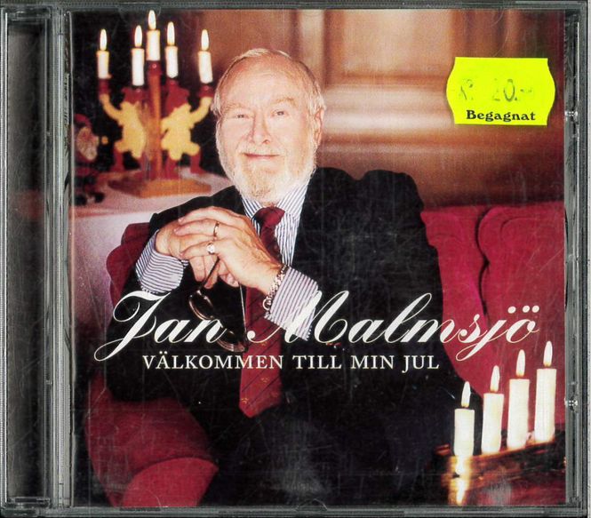 Huvudbild Jan Malmsjö - Välkommen Till Min Jul  (CD) beg