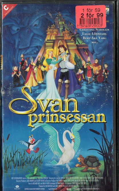 Huvudbild Svanprinsessan (VHS) cinema club
