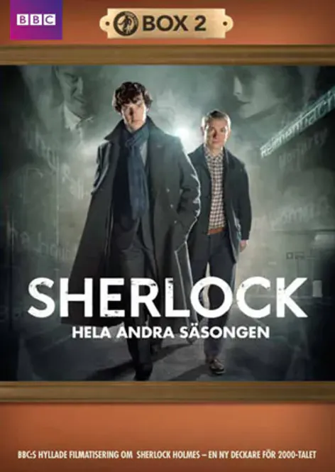 Huvudbild Sherlock - Säsong 2 (BBC) DVD