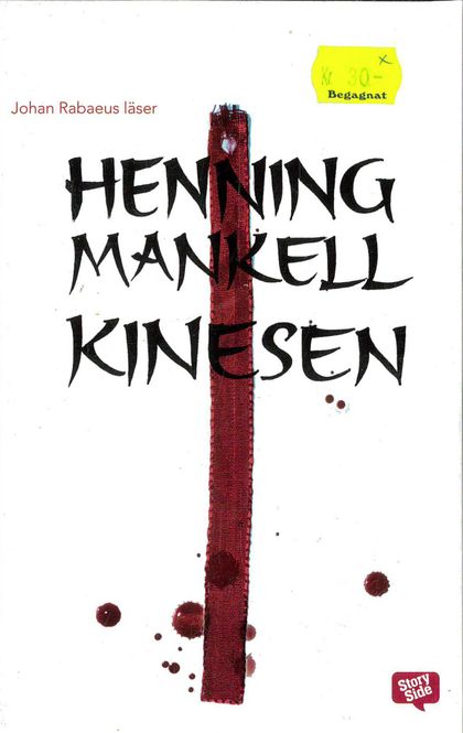 Huvudbild HENNING MANKELL: Kinesen (ljudbok) beg