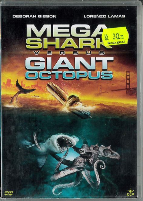 Huvudbild Mega Shark Versus Giant Octopus - beg dvd