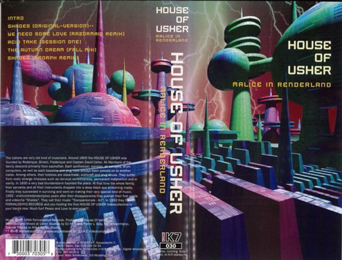 Huvudbild HOUSE OF USHER - MALICE IN RENDERLAND (VHS)