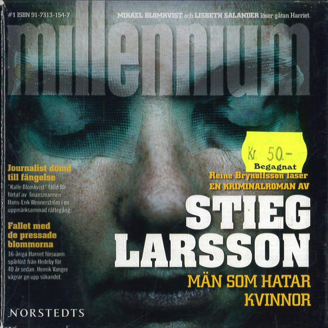 Huvudbild STIEG LARSSON: MÄN SOM HATAR KVINNOR (ljudbok) ...
