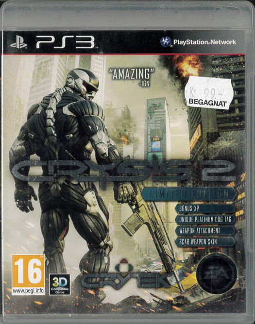 Huvudbild Crysis 2 - Limited Edition (ps3) beg