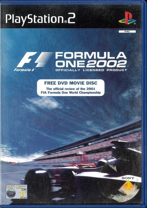 Huvudbild Formula One 2002 (Ps2) beg