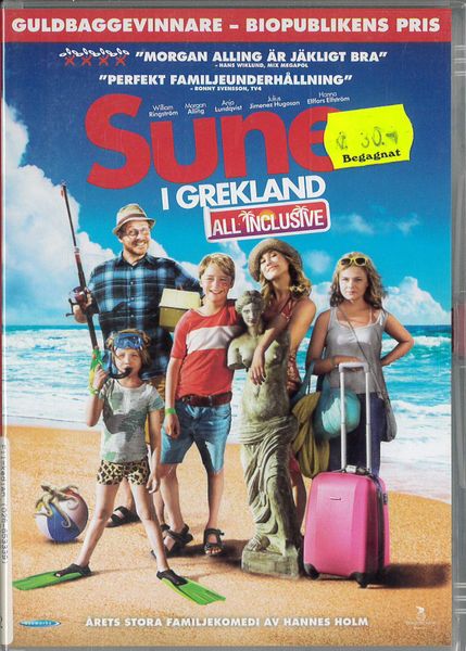 Sune i Grekland - All inclusive  (DVD) fd hyr