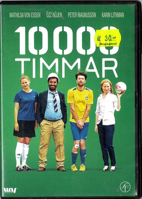 Huvudbild 10 000 Timmar (dvd) beg