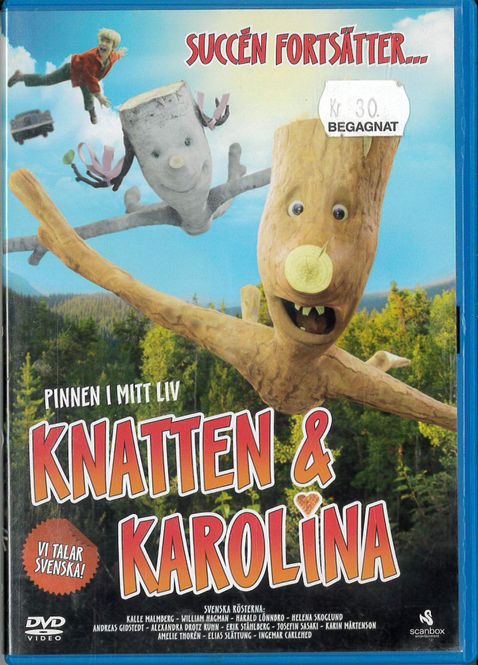 Huvudbild Knatten och Karolina (DVD) fd hyr