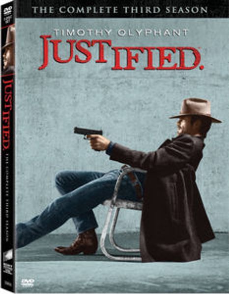 Justified - Säsong 3 - beg dvd - import