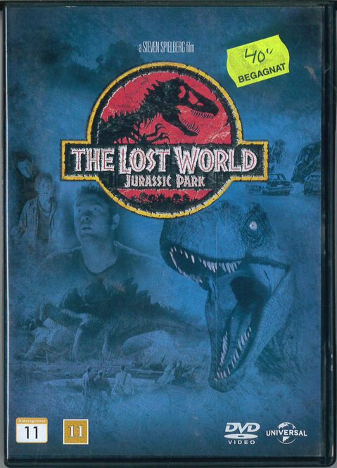 Huvudbild Jurassic Park  2 The Lost World (dvd) beg