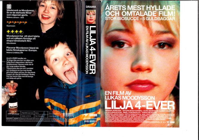 Huvudbild Lilja 4-ever (VHS)