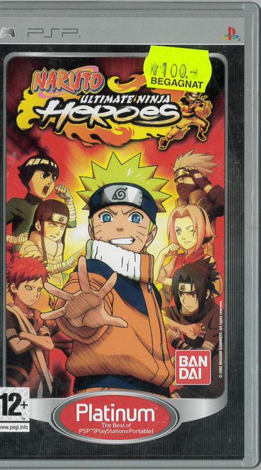 Huvudbild Naruto Ultimate Ninja Heroes (PSP) beg