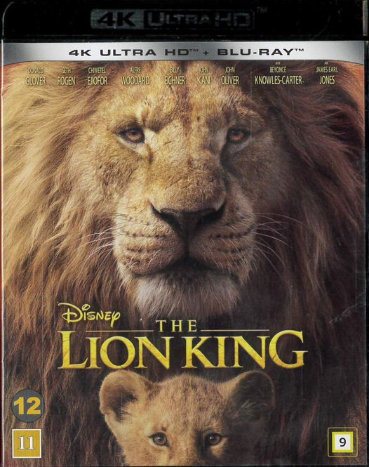 Huvudbild Lejonkungen (4K Ultra HD Blu-ray + Blu-ray) beg